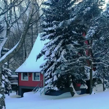 In Erzgebirge Mountains With Terrace